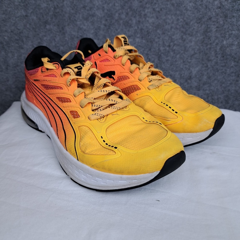 Puma Cell Vive Intake Mens Size 8 Orange Yellow Good 309972-12‎ Running Shoes